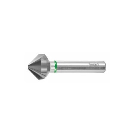 Holex Pro Steel High-Precision HSS Countersink with 3 Drive Flats, 90 Deg, TiAlN Coated, 8.3 mm 150184 8,3
